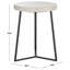 Table d'appoint en marbre Elenore
