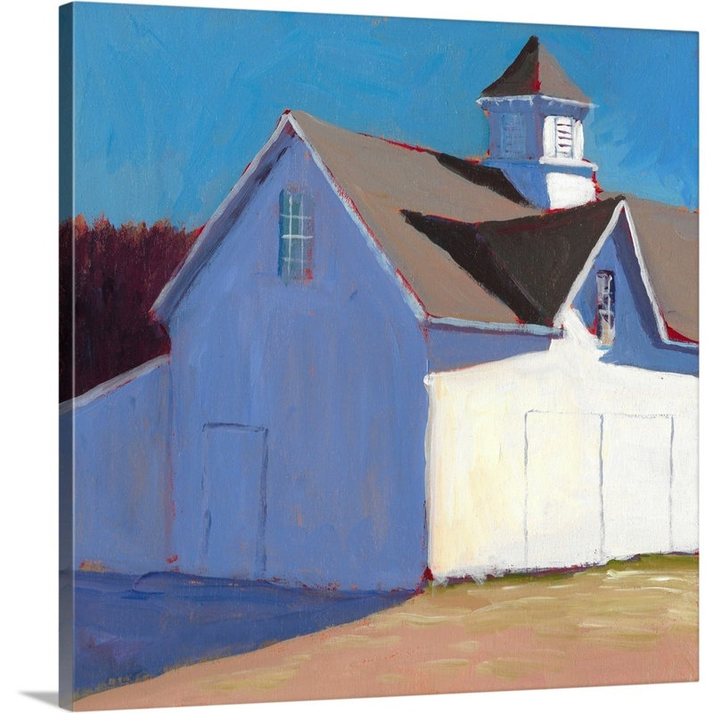 Structure Bucolique III par Carol Young - reproduction de photo, Toile tendue, H 30 po x l 30 po x P 1,25 po