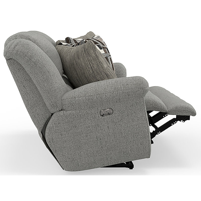 Canapé inclinable électrique Chagoya - Gris clair, Gris clair