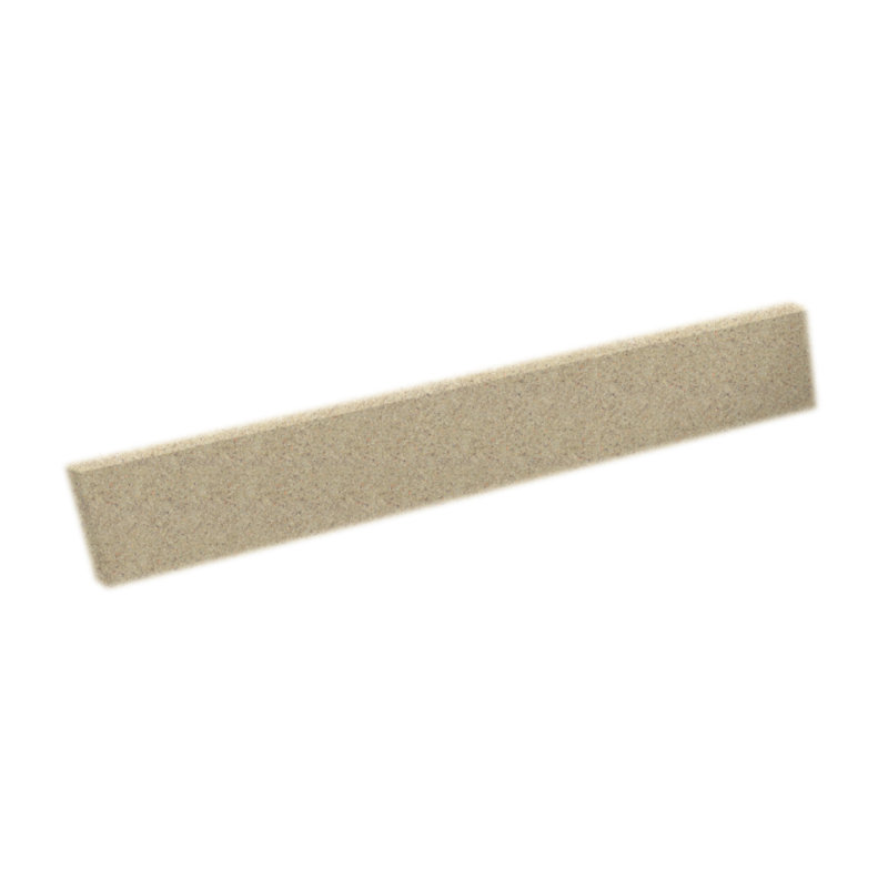 Ellipse Solid Surface Vanity Side Splash, Ice