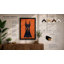 Doberman Presence Modern - Framed Print-145983168-145983171