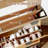 Fluted Shoe Storage Cabinet, Narrow Shoe Organizer With 2 Flip Drawers-1133853150