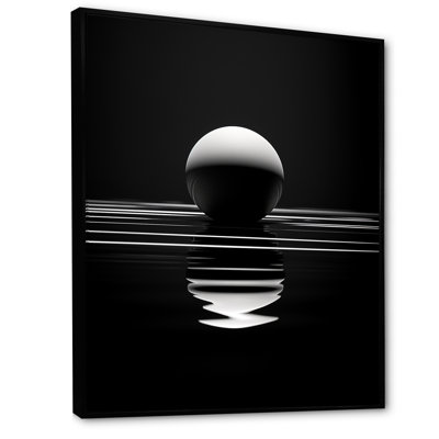 Sapphire Strike Ball Reflection sur toile
