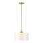 Luminaire suspendu / semi-encastré convertible 1 lumière 12,75 po Seville