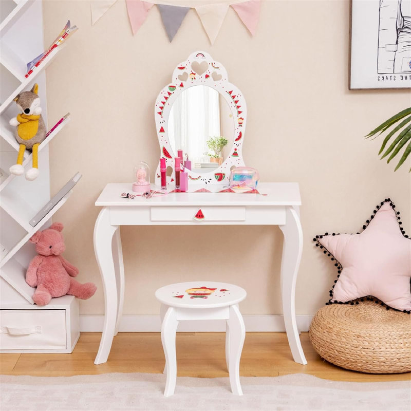 Murial Dressing Table with Mirror