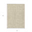 Tapis intérieur / extérieur géométrique lavable 8 pi x 10 pi