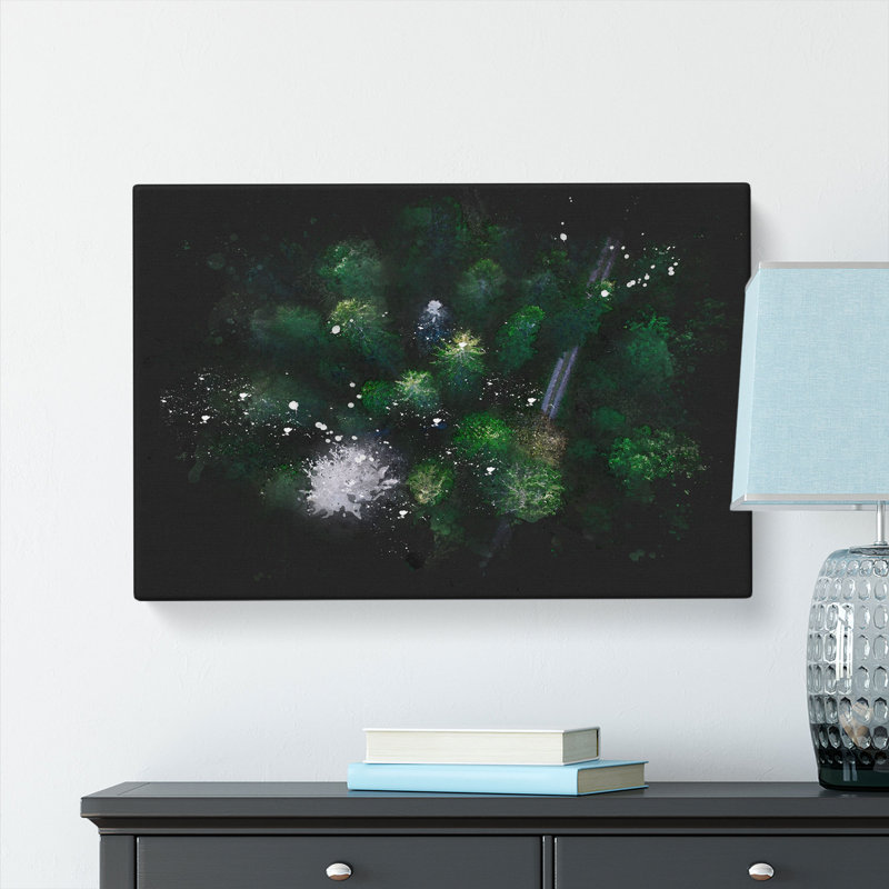 Green Forest N Sweden - Wrapped Canvas, 50cm H x 76cm W x 3cm D