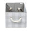 Grand ensemble de bacs de rangement en tissu