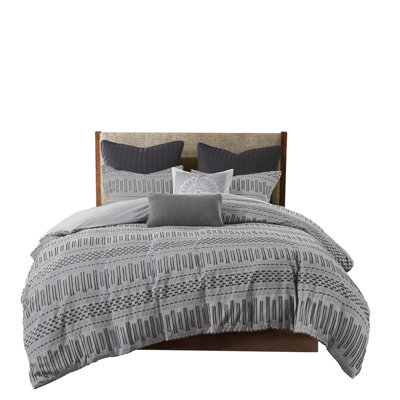 Cotton Jacquard Comforter 3 Piece Set