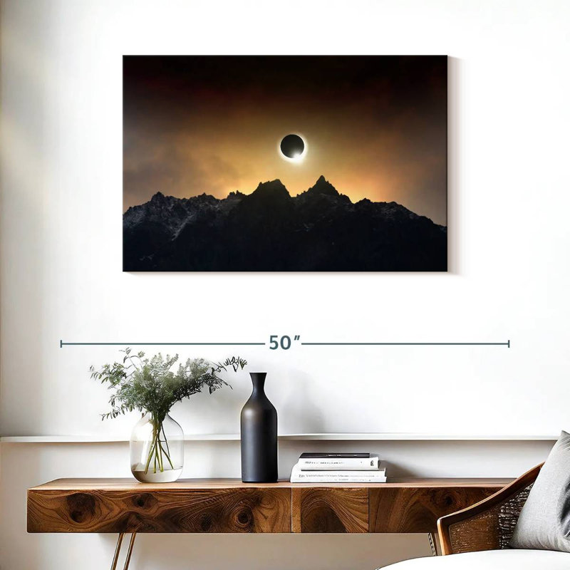 Oberle Spectacular Solar Eclipse, 24" H x 36" W