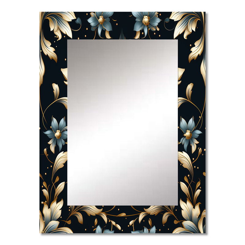 Motif floral de luxe Kerith, 32 po x 24 po