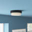 Plafonnier encastré 1 lumière 8,5 po Ayzen-1544658005