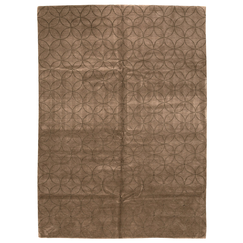Tapis rectangulaire noué à la main