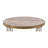  Shirley Gold Iron Marble Inlay Coffee Table