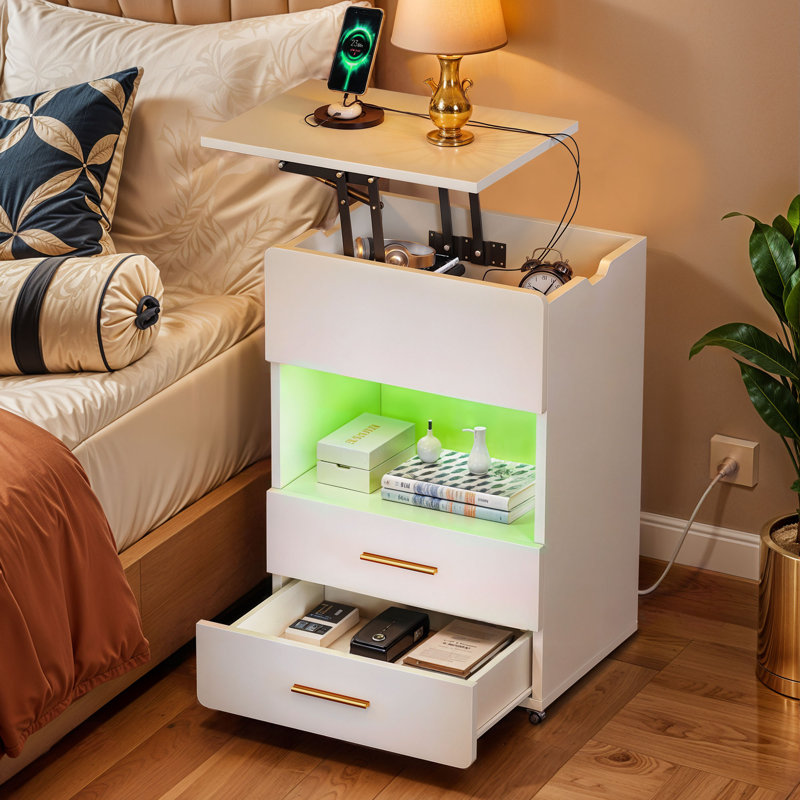 Lift Top Nightstand