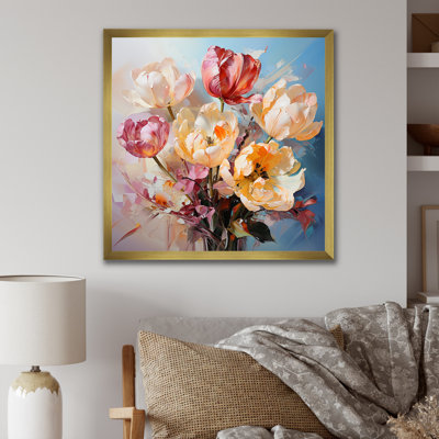" Tulips Bouquet Still Life I "