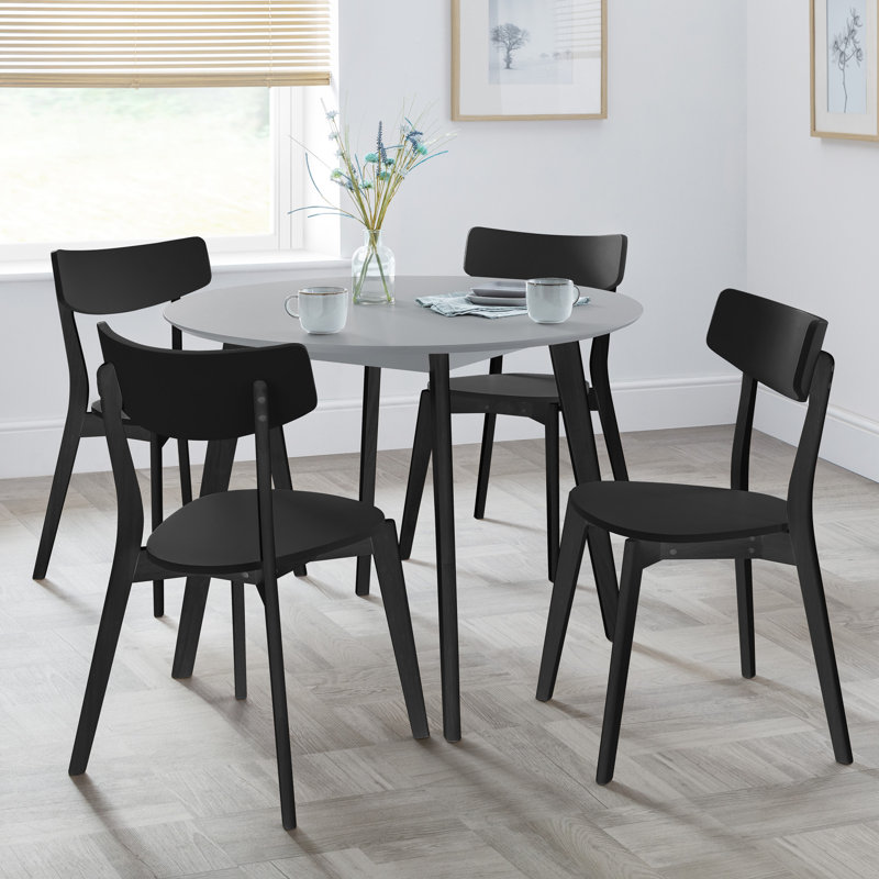 44cm H Side Chair in Black