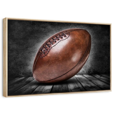 Football rétro grunge