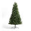Arbre de Noël artificiel vert non éclairé avec base en métal-1721480315