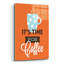 «Coffee Time Orange» par - Impression sans cadre-910901401