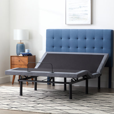 Lit réglable de luxe avec télécommande sans fil - Sleep by Wayfair ™