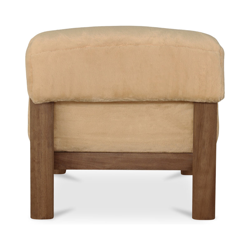 Pierce Accent Slipper Chair, Brown