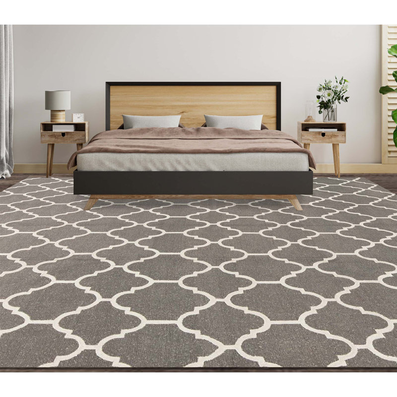 Wool Geometric Area Rug
