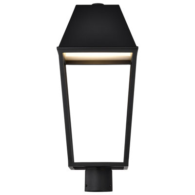 Colt - 10 Watt - LED Outdoor Post Lantern - Matte Black Finish