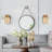 On-trend Hanging Round Mirror