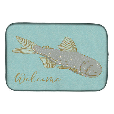 Tapis de séchage fish welcome