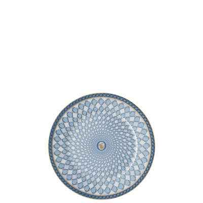 Swarovski Signum - Bread & Butter Plate 7 In Rose Pink
