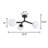 Kaynen Frosted Glass Semi Flush Mount-1235777054