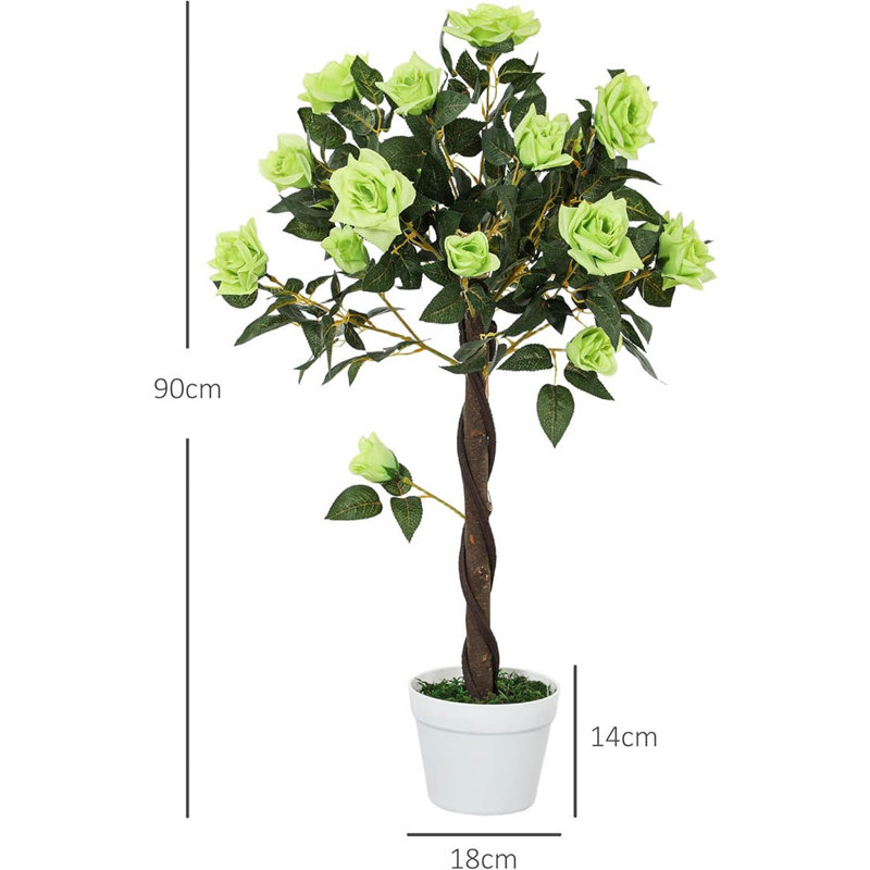 Arrangement in Pot, Green