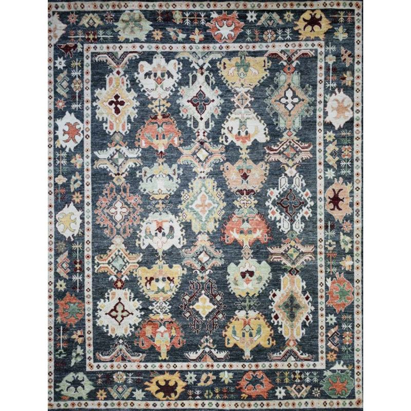 Transitional Hand Knotted Wool Oriental Area Rug