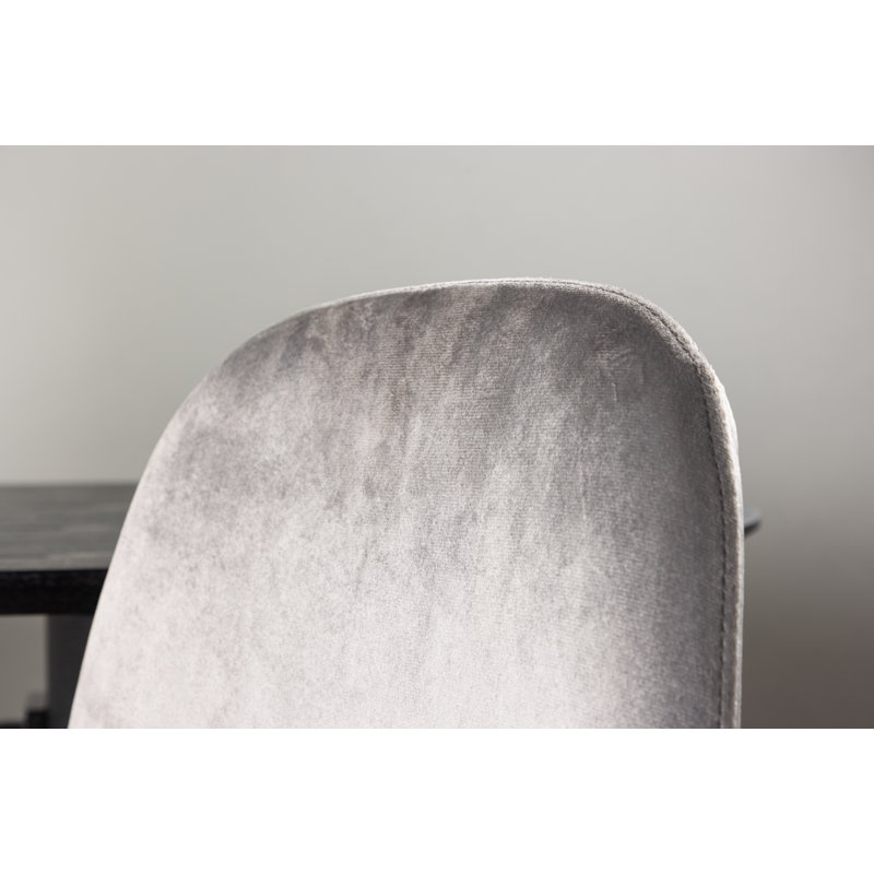 Breeland 44cm H 100% Velvet Upholstered Upholstered Back Side Chair