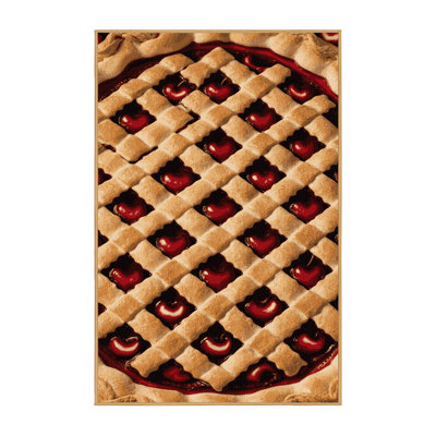  Tapis lavable à tarte aux cerises