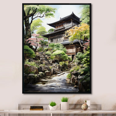 " Asian Art Zen Garden I "