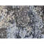 Tapis oriental gris 2 pi 6 po x 10 pi 2 po à motif abstrait en laine et soie véritable noué à la main 2ENS