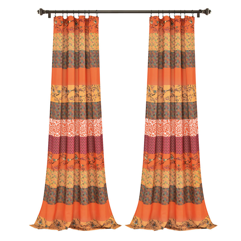 Lush Decor Royal Empire Room Darkening Curtain Panels Pair Drapes (Set of 2)