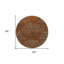 Tapis d'intérieur rond 8 po Terra Cotta