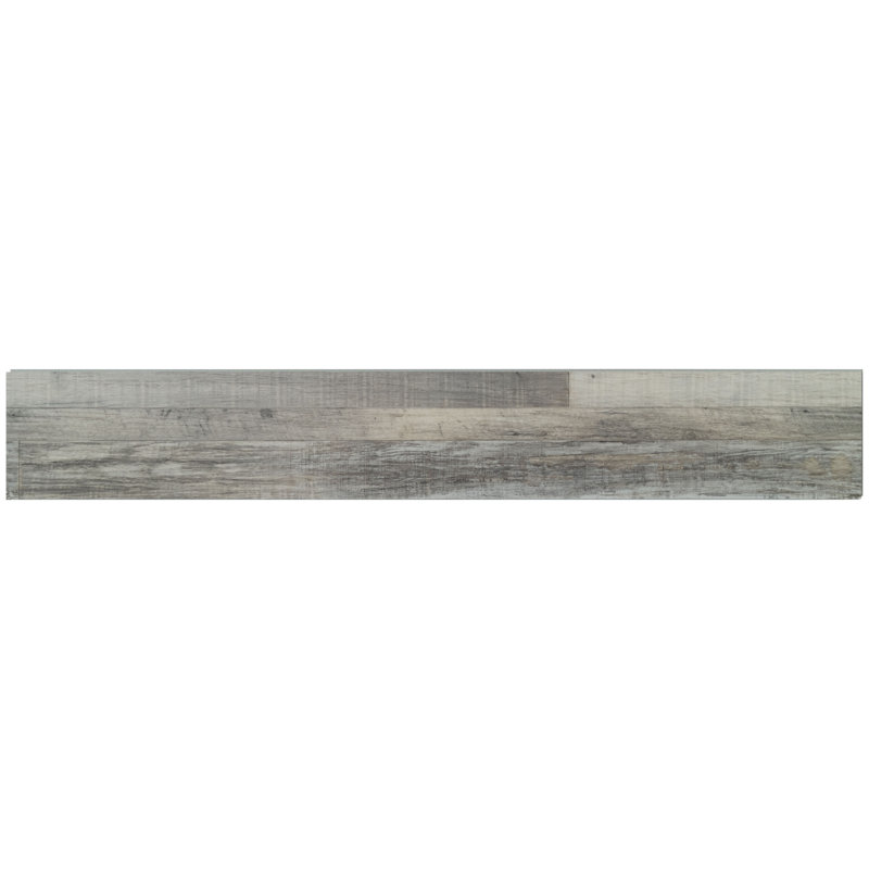 Plancher de vinyle de luxe imperméable Parkland Ashen Grove 7 po x 48 po 6,5 mm 20 mil, Bosquet cendré
