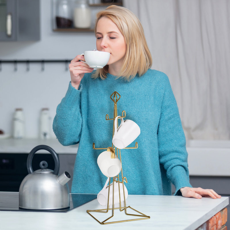 Vennie Mug Tree, Gold