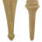 6.5'' Wood Presents Finial Ornament
