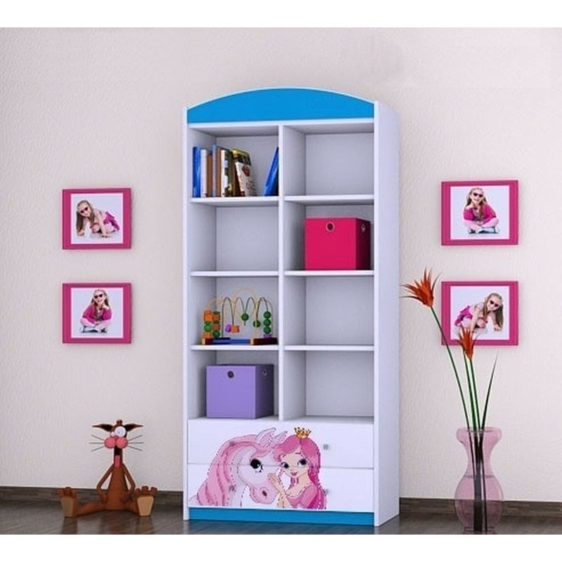 Nico 183cm H X 88cm W Kids Cube, Blue