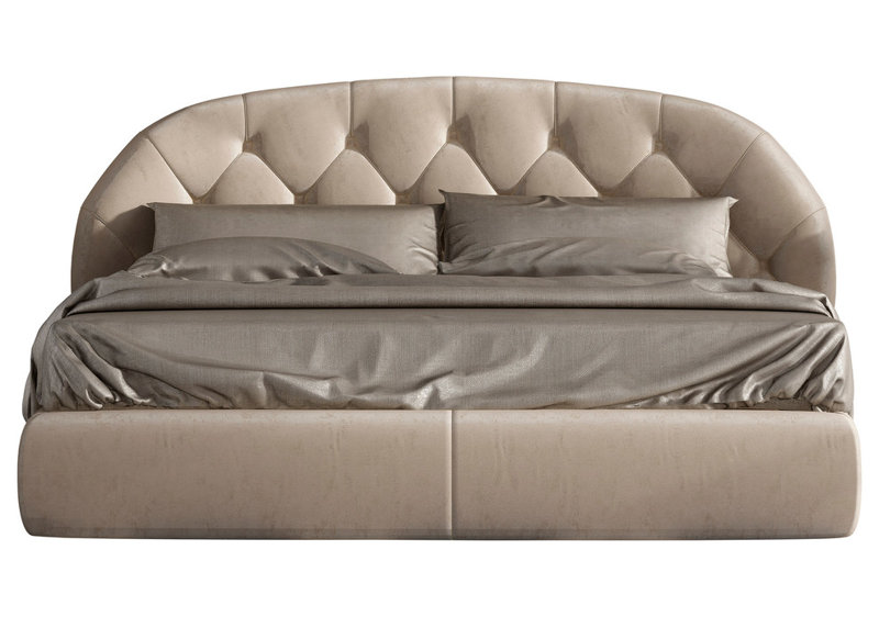 Klass Upholstered Panel Bed, King