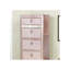 Mobilier de chambre à coucher de style contemporain avec dossier et miroir