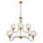 Hampson 8 - Light 37.4" Wide Large Dimmable Tiered Large Chandelier