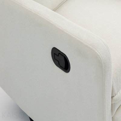 Fauteuil court en peluche