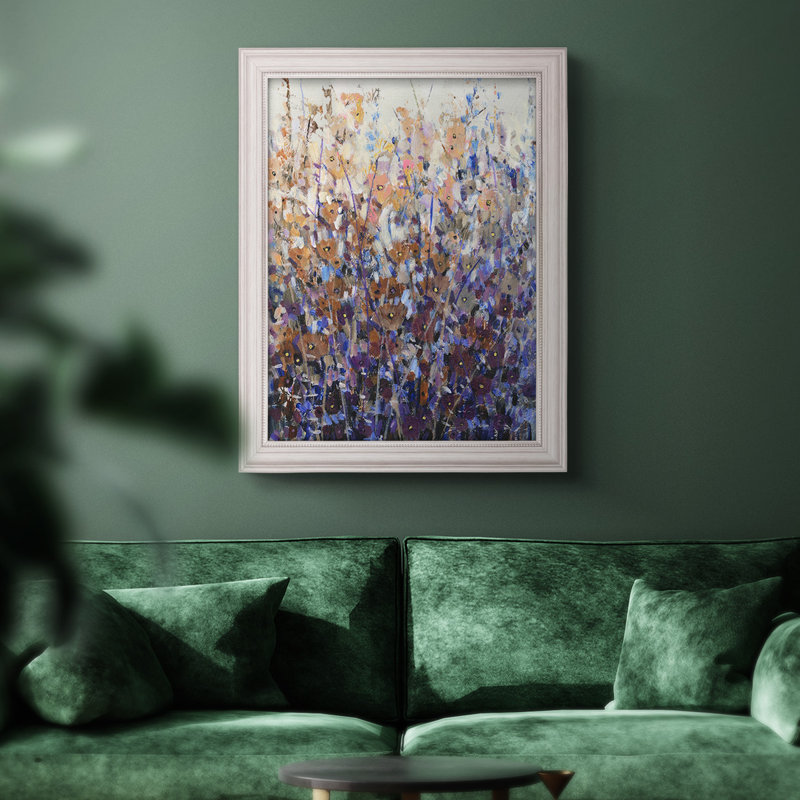 Fall Wildflowers II, toile encadrée de qualité supérieure - prête à être accrochée, H 32 po x l 23 po x P 2,5 po