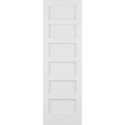 Porte standard lambrissée en bois manufacturé